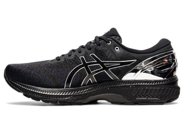 ASICS SHOES | GEl-KAYANO 27 PLATINUM - Black/Pure Silver