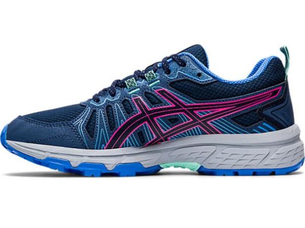 ASICS SHOES | GEL-VENTURE 7 - Peacoat/Hot Pink