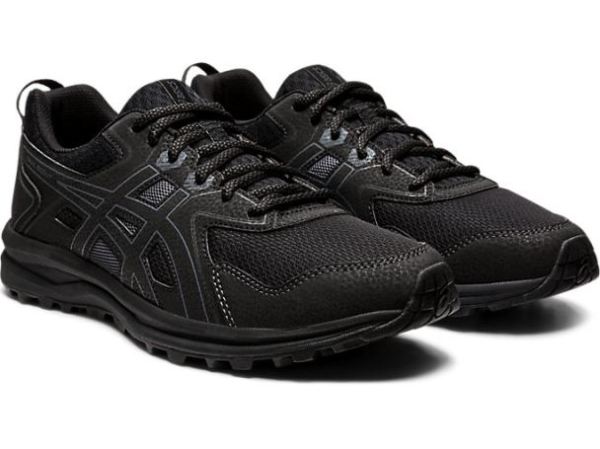 ASICS SHOES | Trail Scout (4E) - Black/Graphite Grey