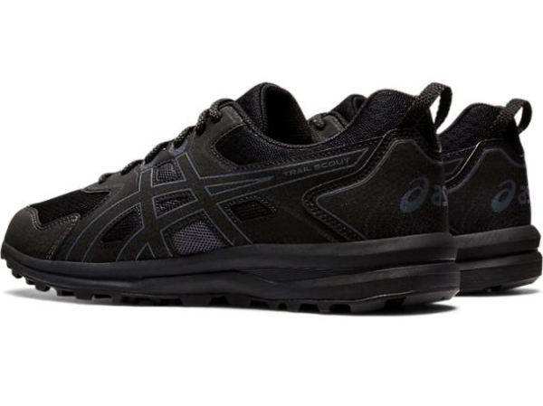 ASICS SHOES | Trail Scout (4E) - Black/Graphite Grey