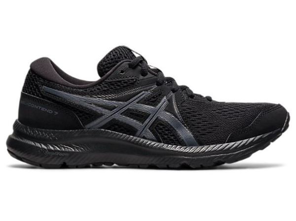 ASICS SHOES | GEL-CONTEND 7 (D) - Black/Carrier Grey