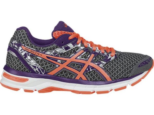 ASICS SHOES | GEL-Excite 4 - Shark/Flash Coral/Parachute Purple