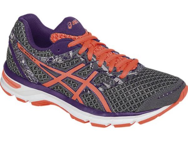 ASICS SHOES | GEL-Excite 4 - Shark/Flash Coral/Parachute Purple