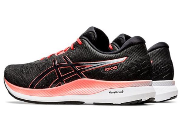 ASICS SHOES | EvoRide TOKYO - Black/Sunrise Red