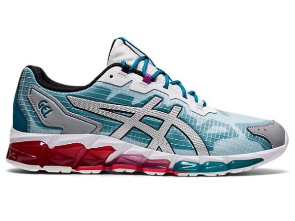 ASICS SHOES | GEL-QUANTUM 360 6 - Classic Red/Teal Blue