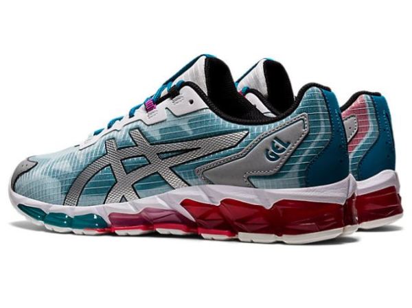 ASICS SHOES | GEL-QUANTUM 360 6 - Classic Red/Teal Blue