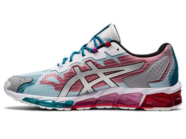 ASICS SHOES | GEL-QUANTUM 360 6 - Classic Red/Teal Blue