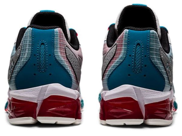 ASICS SHOES | GEL-QUANTUM 360 6 - Classic Red/Teal Blue