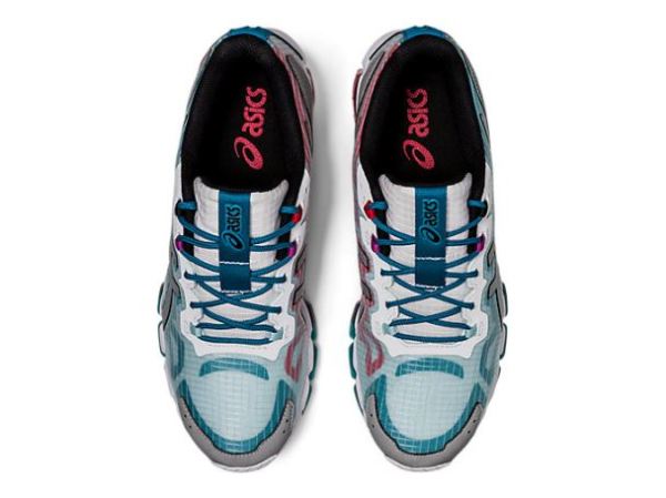 ASICS SHOES | GEL-QUANTUM 360 6 - Classic Red/Teal Blue