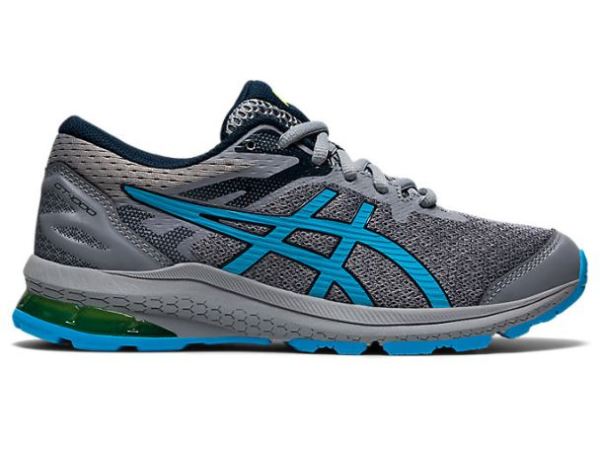 ASICS SHOES | GT-1000 10 GS - Sheet Rock/Hazard Green