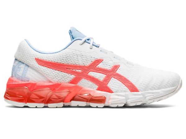 ASICS SHOES | GEL-QUANTUM 180 5 - White/Sunrise Red