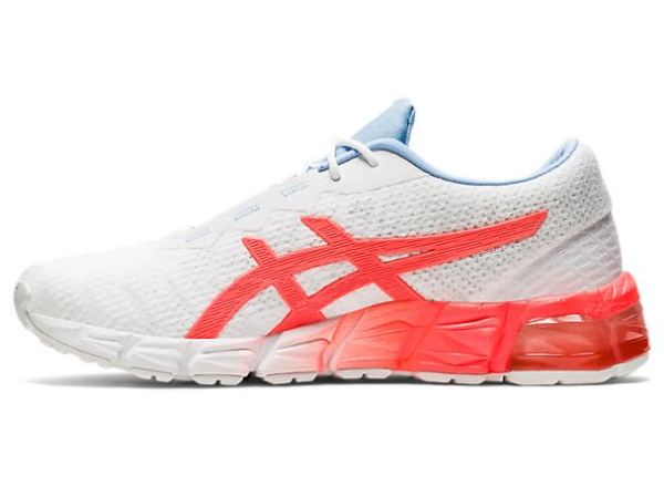 ASICS SHOES | GEL-QUANTUM 180 5 - White/Sunrise Red