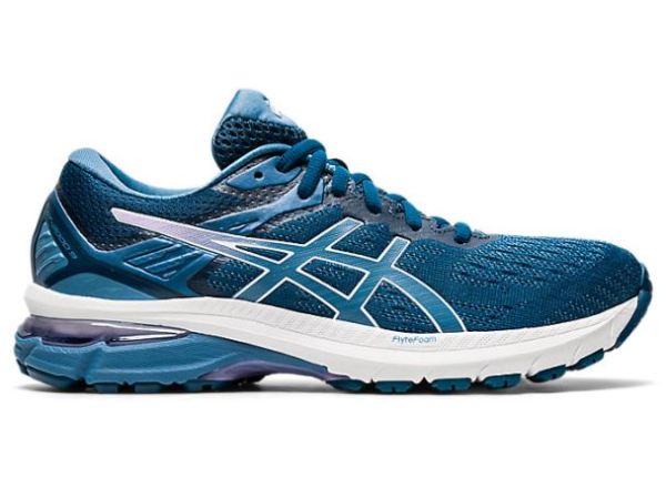 ASICS SHOES | GT-2000 9 (D) - Mako Blue/Grey Floss