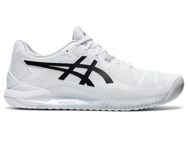 ASICS SHOES | GEL-Resolution 8 - White/Black