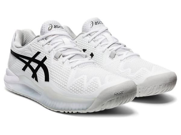 ASICS SHOES | GEL-Resolution 8 - White/Black