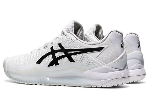 ASICS SHOES | GEL-Resolution 8 - White/Black