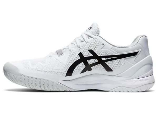 ASICS SHOES | GEL-Resolution 8 - White/Black