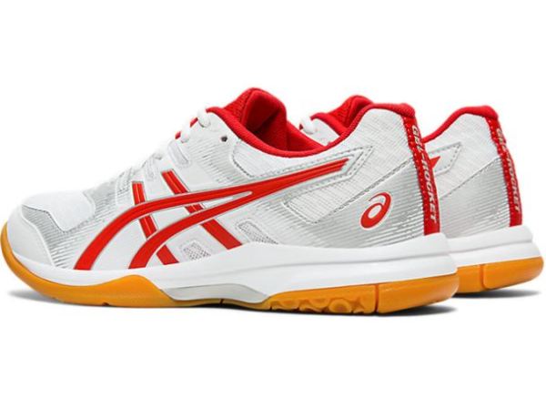 ASICS SHOES | GEL-ROCKET 9 - White/Classic Red