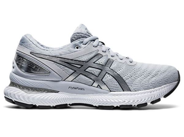 ASICS SHOES | GEL-Nimbus 22 Platinum - Piedmont Grey/Pure Silver