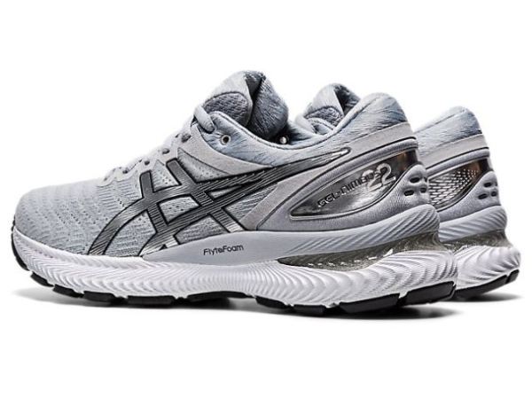 ASICS SHOES | GEL-Nimbus 22 Platinum - Piedmont Grey/Pure Silver