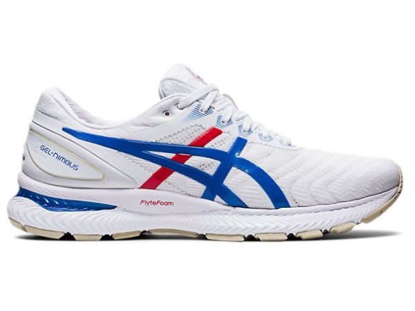 ASICS SHOES | GEL-Nimbus 22 Retro Tokyo - White/Electric Blue