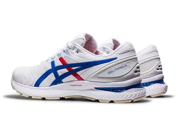 ASICS SHOES | GEL-Nimbus 22 Retro Tokyo - White/Electric Blue