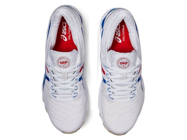 ASICS SHOES | GEL-Nimbus 22 Retro Tokyo - White/Electric Blue