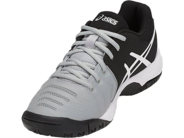 ASICS SHOES | GEL-Resolution 7 GS - Mid Grey/Black/White