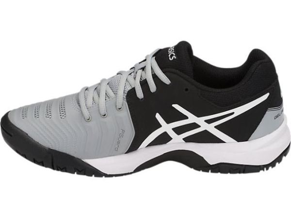 ASICS SHOES | GEL-Resolution 7 GS - Mid Grey/Black/White