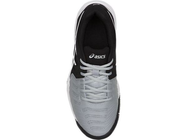 ASICS SHOES | GEL-Resolution 7 GS - Mid Grey/Black/White