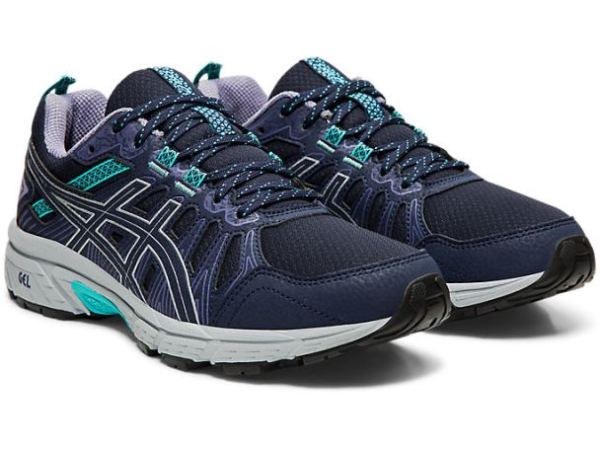 ASICS SHOES | GEL-VENTURE 7 (D) - Black/Silver