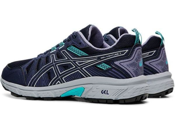 ASICS SHOES | GEL-VENTURE 7 (D) - Black/Silver