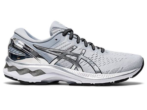 ASICS SHOES | GEL-KAYANO 27 PLATINUM - Glacier Grey/Pure Silver