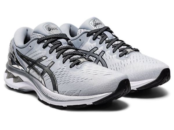 ASICS SHOES | GEL-KAYANO 27 PLATINUM - Glacier Grey/Pure Silver