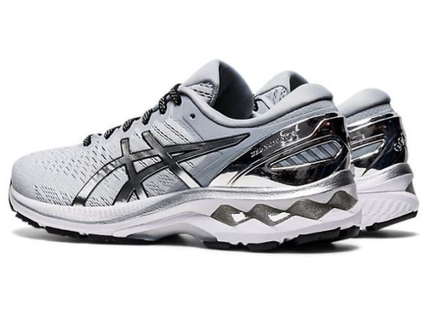 ASICS SHOES | GEL-KAYANO 27 PLATINUM - Glacier Grey/Pure Silver