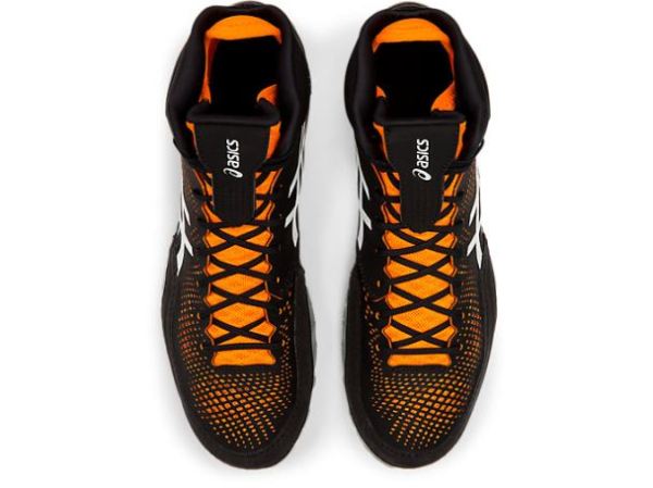 ASICS SHOES | DAN GABLE EVO 2 - Black/Shocking Orange