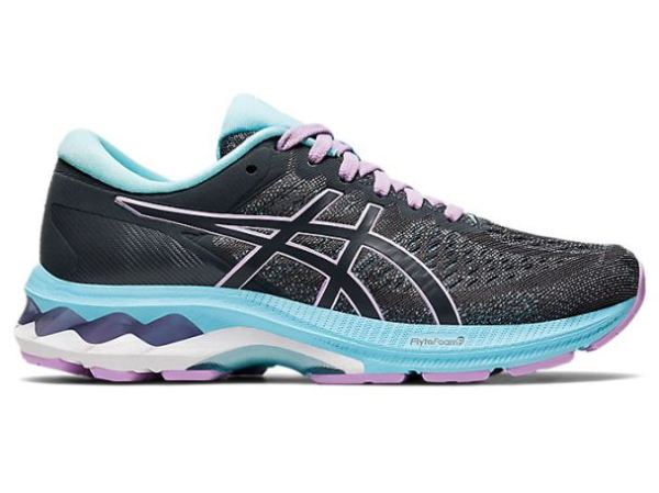 ASICS SHOES | GEL-KAYANO 27 GS - Carrier Grey/Lilac Tech