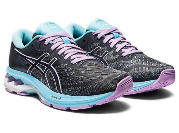 ASICS SHOES | GEL-KAYANO 27 GS - Carrier Grey/Lilac Tech