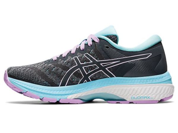 ASICS SHOES | GEL-KAYANO 27 GS - Carrier Grey/Lilac Tech