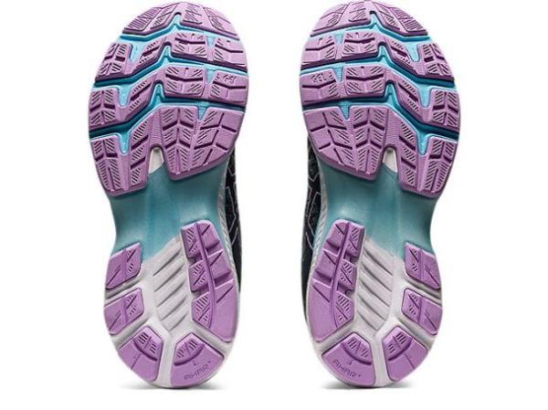 ASICS SHOES | GEL-KAYANO 27 GS - Carrier Grey/Lilac Tech