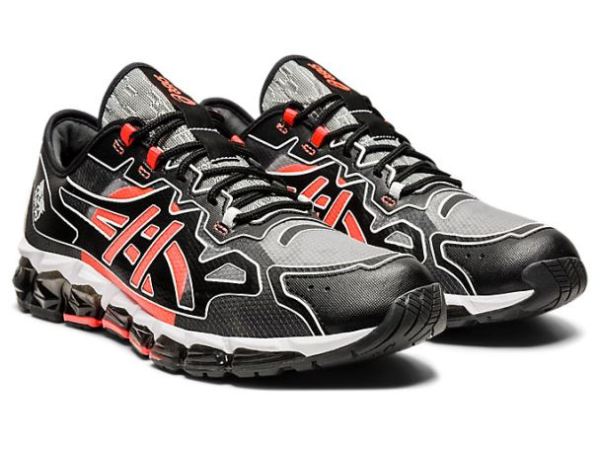 ASICS SHOES | GEL-QUANTUM 360 6 - Black/Sunrise Red