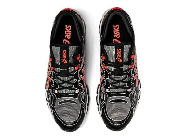 ASICS SHOES | GEL-QUANTUM 360 6 - Black/Sunrise Red