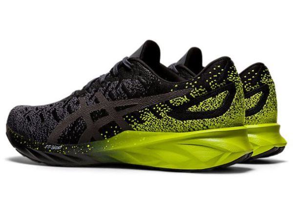 ASICS SHOES | DYNABLAST - Black/Lime Zest