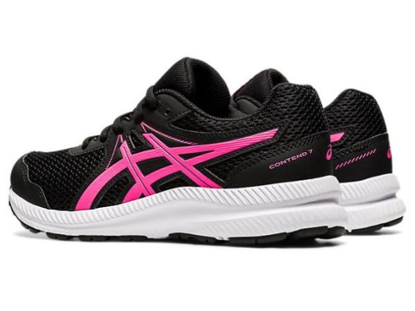 ASICS SHOES | CONTEND 7 GS - Black/Hot Pink