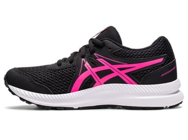 ASICS SHOES | CONTEND 7 GS - Black/Hot Pink