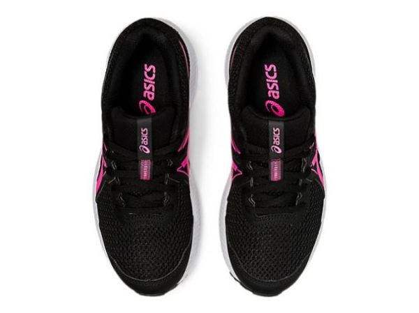 ASICS SHOES | CONTEND 7 GS - Black/Hot Pink