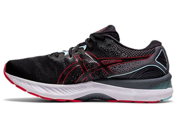 ASICS SHOES | GEL-NIMBUS 23 - Black/Electric Red