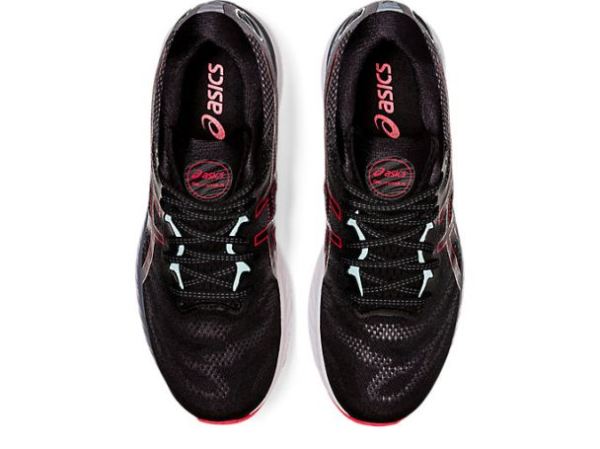 ASICS SHOES | GEL-NIMBUS 23 - Black/Electric Red