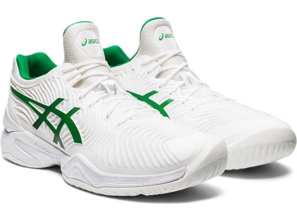 ASICS SHOES | COURT FF NOVAK - White/Green