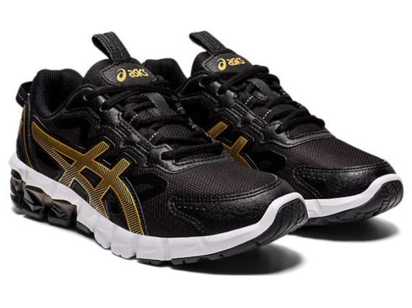 ASICS SHOES | GEL-QUANTUM 90 3 GS - Black/Pure Gold